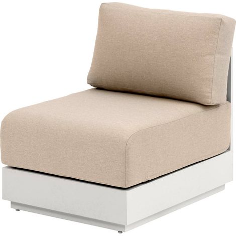 Garten-Chauffeur Allure Hafer Aluminium und Polyester - Hespéride