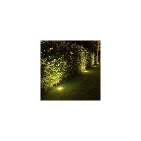 Spot de sol Terra Round aluminium 24V - 2,5W - Gris (1/3)