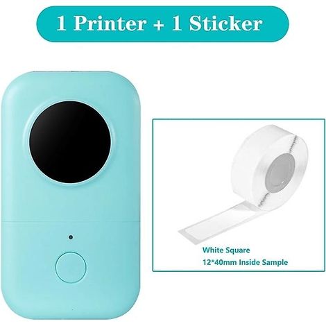 Imprimante thermique portable d'étiquettes de poche, mini-planificateur de prix d'étiquettes (1/5)