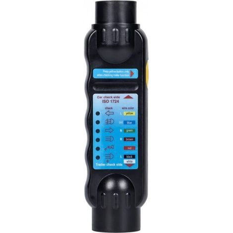 Testeur prise remorque 7 broches 12v, outil de diagnostic (1/4)