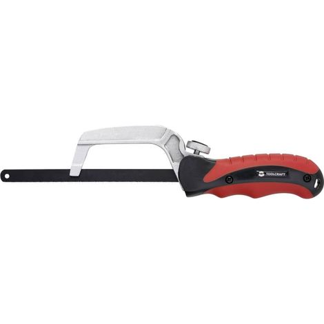 TOOLCRAFT 1052427 Mini seghetto a mano per metallo 280 mm