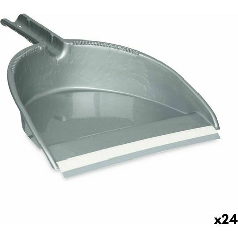 BigBuy Pelle À main Argenté Plastique 23 x 33 cm 24 unités (1/3)