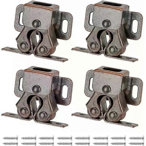 4 Stück Magnetische Türverschlüsse für Schränke, Küchenschränke und Kleiderschränke – JXLGV (1/5)