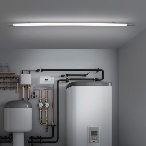 LED Feuchtraumleuchte IP65 4000K neutralweiss - Ausführung: 150cm 45W
