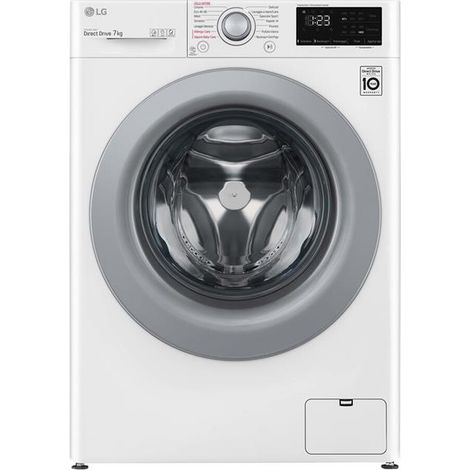 LG F2WV3S7S4E LAVATRICE SLIM 47,5CM 7KG 1200 GIRI VAPORE INVERTER CLASSE D