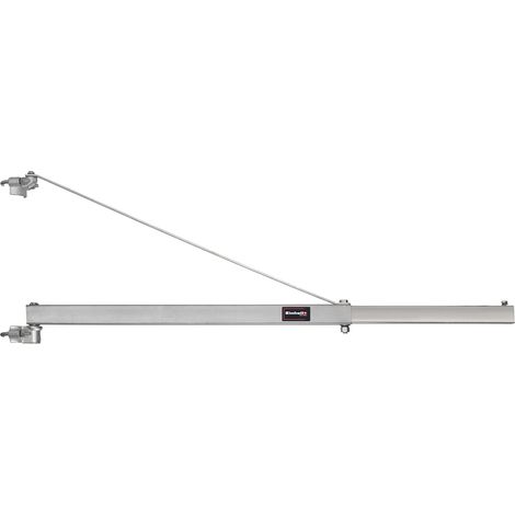 Original Einhell Schwenkarm SA 1100 (für Seilhebezug, 180° Grad schwenkbar, max. 600 kg bei 73 cm und 300 kg bei 110 cm, Montage ab 3 mm Wandstärke, inkl. Rohrmanschette)