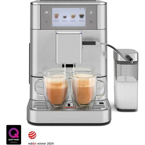 Cafetera automática KitchenAid KF8. Color: Acero cepillado. (1/4)