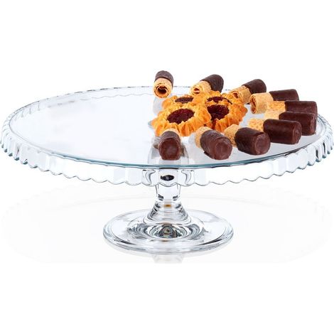 Alzata in vetro per pastiere 32cm   5832432 (1/5)