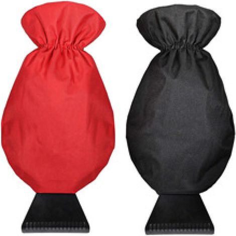 Gant grattoir universel pour voiture, 2 pièces, gant chaud et isolé avec dégivreur pour pare-brise de voiture et camion, portable, tissu Oxford 600D imperméable (1/5)