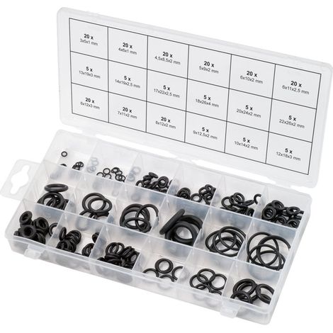KS Tools 970.0180 Assortimento O-Ring, interni Ø 3-22mm, 225 pz (1/2)