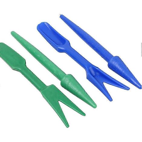Outil de repiquage en plastique pour semis, lot de 2, couleurs assorties. (1/5)
