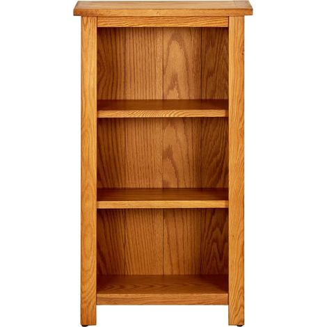 Maison Exclusive - Bücherregal 45x22,5x82 cm Eiche Massivholz