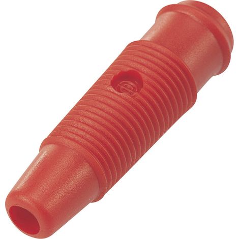 TRU COMPONENTS TC-R8-107 Laborbuchse Buchse, gerade Stift-Ø: 4 mm Rot 1 St.