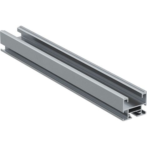 Profilo in Alluminio per Installazioni Semi Integrate Fischer Solar Light 3,65 Metri