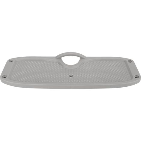 GARRYFIZH Platine PVC pour Moteur Hors-Bord - Support Bateau Gonflable, Kayak, Yacht, Gris (1/5)