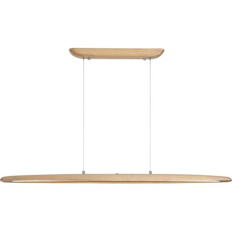 Searchlight Kenzie Suspension LED intégrée, bois 29 W 2700 - 3000 - 4000 K (1/5)