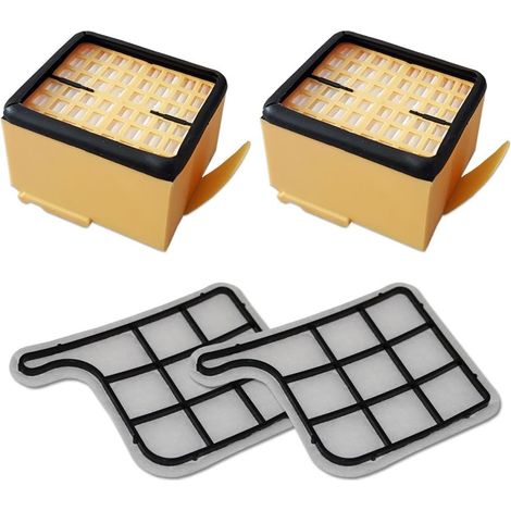 2 Filtres HEPA + 2 Moteur – Pour Vorwerk Kobold VK135, VK136 (1/3)