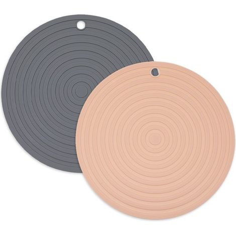 2 tapis de table pour animaux de compagnie, tapis anti-taches d'eau et de nourriture, tapis en silicone imperméables et antidérapants pour animaux de petite et moyenne taille (1/5)