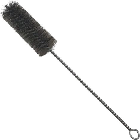 Brosse de tuyau de poêle Ø 40 mm pour coins difficiles, petit nettoyeur de cheminée universel et ébouriffer, balai en fil d'acier d'une longueur totale de 30 cm (1/5)