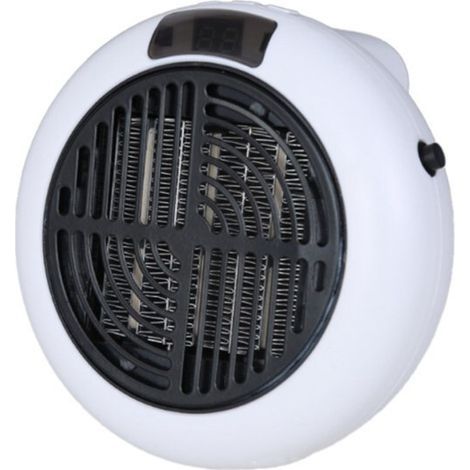 Aérotherme Aérotherme à prise Aérotherme à économie d'énergie : Aérotherme mobile 400 W 3 étages de ventilation - Aérotherme électrique portable avec télécommande (1/5)