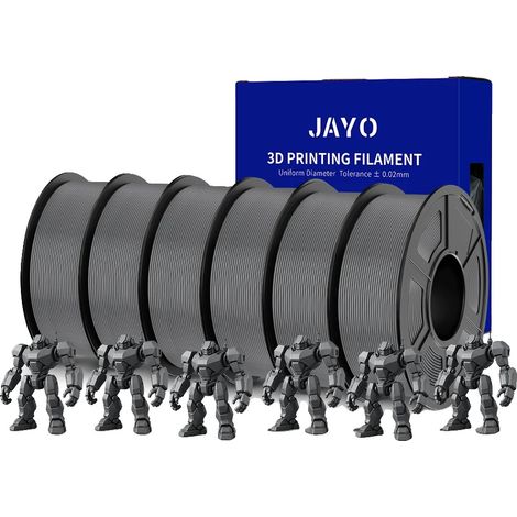 Filamento per stampante 3D, materiale PLA, compatibile con stampanti FDM, 6GY (1/2)