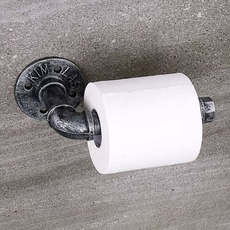 Ulisem Toilettenpapierhalter zur Wandmontage – Vintage-Industriestil – Badezimmerzubehör (1/4)