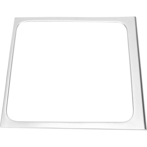Cache décoratif de rangement pour console centrale de voiture Land Rover Defender 110 2020-2021, finition chromée. (1/5)