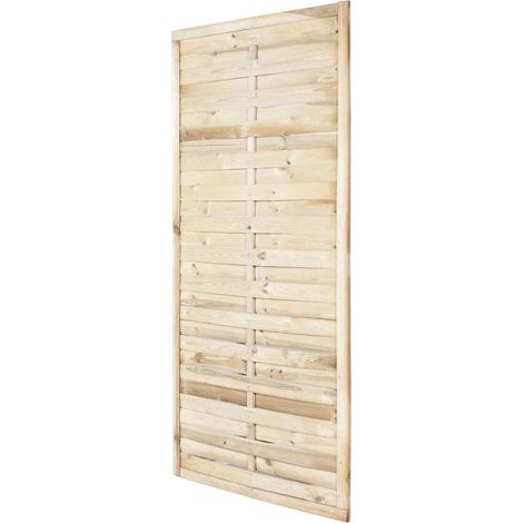 Pannello Frangivento in Legno per Privacy Giardino Balcone Verdelook - Formato: 90 x 180 cm