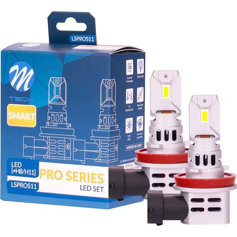 2 AMPOULES LED H11 42W 12V 6000K 4600LM MAX PLUG AND PLAY