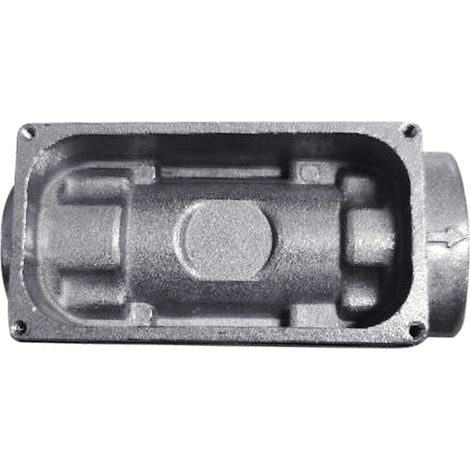 Durchflussmessergehäuse für Turbinen-Durchflussmessermodul mit 2-Zoll-Ein-/Auslass, Kraftstoff-/Öl-Durchflussmesserteil (1/5)
