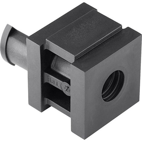 HellermannTyton  VP-S9-10Ins-sgl-PL-BK (20) Gommino singolo senza alogeni Plastica Nero 20 pz.
