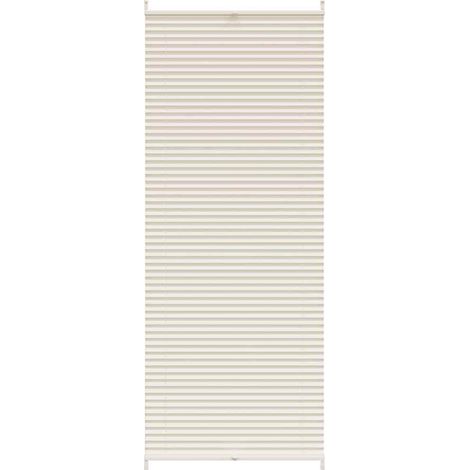 Maison Exclusive - Store plissé 70x200 cm Crème (1/5)