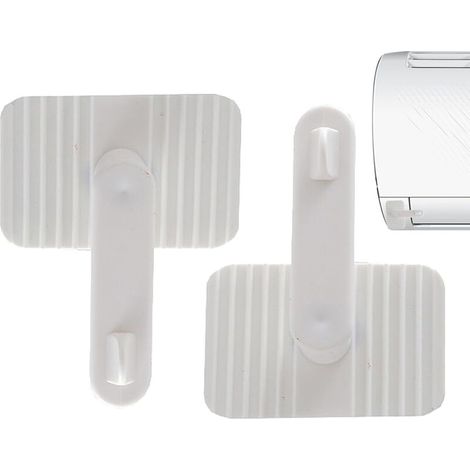 XEPHO Déflecteur d'aération, 2 pièces, réglable, rotatif à 360 degrés, boucle de redirection ABS pour un contrôle efficace du flux d'air dans la chambre d'enfant, la salle d'étude et le bureau, 6 × 4 (1/5)
