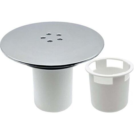 Couvercle de vidange de douche, couvercle de remplacement pour siphon de douche, couvercle de bonde de douche 90 mm/115 mm, couvercle de bonde de douche, trou de bonde de douche, débit rapide (1/4)