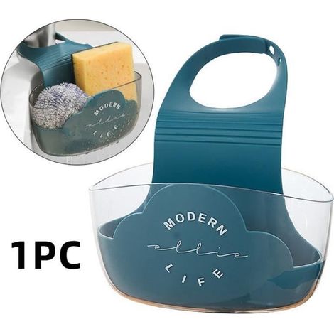 Porte-éponge - Non spécifié - Panier à Suspendre - Bleu - 25x8.1x15.2cm - 140g (1/4)