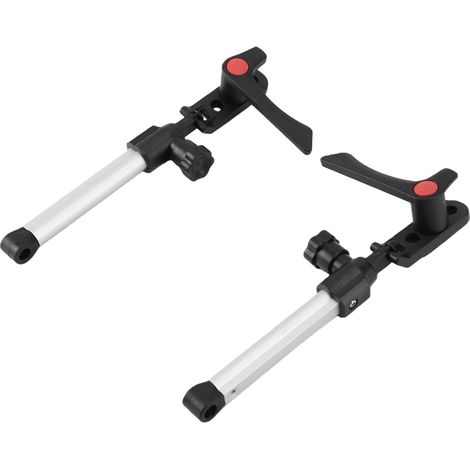 Tige de Support de fenêtre télescopique pour camping-car, 2 pièces, 205-270mm, aluminium avec poignée (1/5)