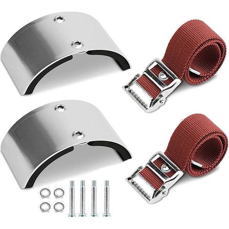 Ensemble de sangles confortables pour échasses, sangles universelles pour cloisons sèches et marchepieds, échasses avec sangles de jambe. (1/3)