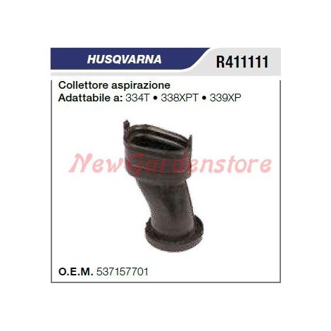 Collettore aspirazione HUSQVARNA motosega 334T 338XPT 339XP R411111