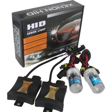 Kit conversion HID H7 55W 8000K ballast xénon auto (1/3)