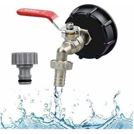Rubinetto per cisterna di raccolta dell'acqua (1/4)