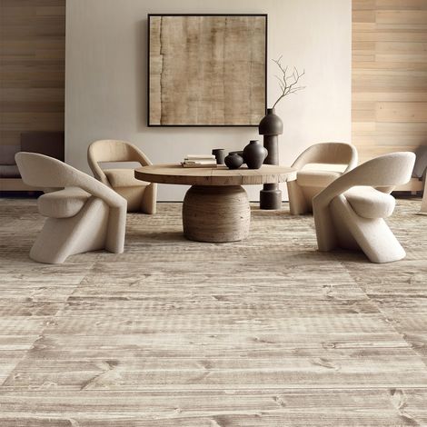 Revêtement sticker sol - PARQUET BOIS DU NEVADA - Rouleau adhésif Protection Anti-dérapant - 60x200cm (1/5)