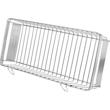 Panier à baguettes en acier inoxydable, rangement de cuisine, gain de place, argenté, 1 pièce. (1/5)