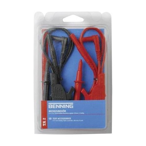 Conjunto cables medici贸n de seguridad TA2 BENNING SET TA2 044125