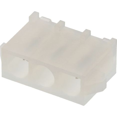 Molex Einbau-Buchsenleiste (Standard)  Polzahl Gesamt 3 Rastermaß: 6.35 mm 10844030 1 St. Bag