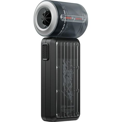 Ventilatore manuale Skinarma Gyro da 4000 mAh, colore nero. (1/3)