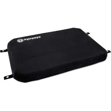 Petromax Sitzkissen für Kühlbox kx50 Sitzunterlage Sitzpolster zu Kühlbox 50 Liter Schwarz