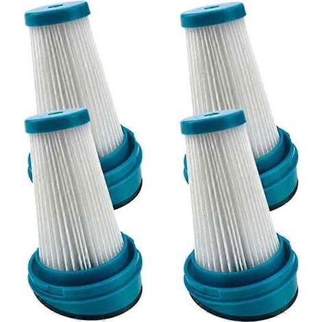 Lot de 4 filtres de rechange pour bac à poussière d'aspirateur balai sans fil 2 en 1 SVF11 (compatible HSV320J, HSV420J et HSV520J). (1/2)