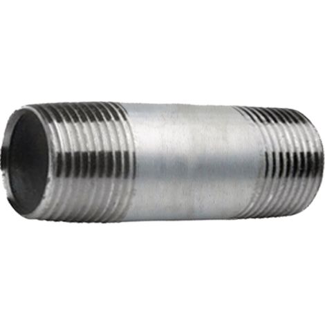 Raccord de tuyau galvanisé 1 1/2 pouce (150 mm)