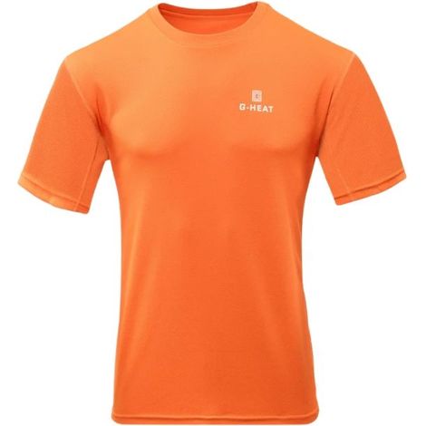 T-shirt rafraichissant anti UV orange - S - G-HEAT