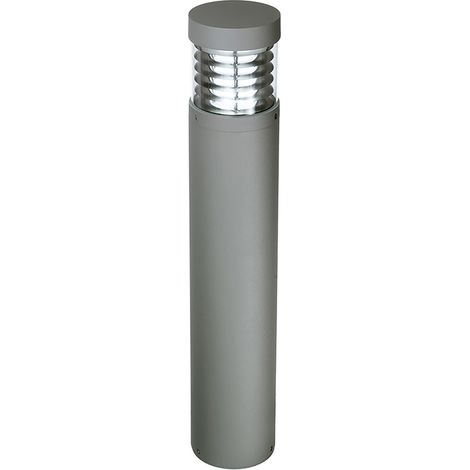LARS Bollard Borne de sol extérieure LED 15W 82° IP65 3000K Gris 65cm - Rossini Illuminazione (1/3)